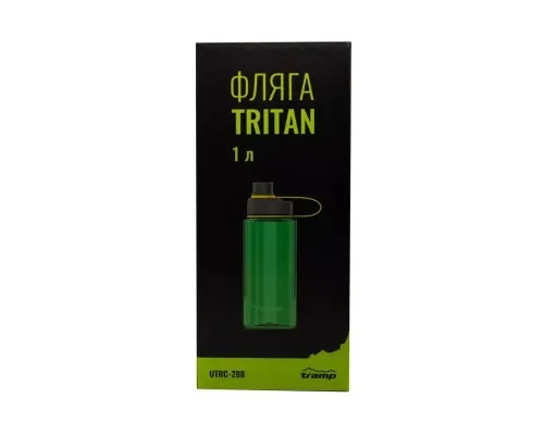 Пляшка для води Tramp Тритан 1 л Green (UTRC-288-green)