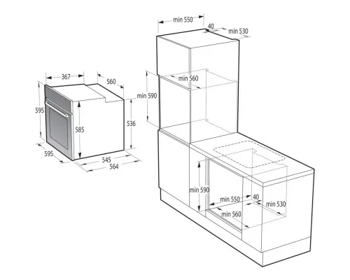 Духовой шкаф Gorenje BSA6747A04X