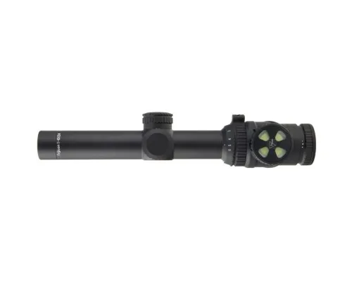 Оптический прицел Trijicon AccuPoint 1-6x24 BAC Amber Triangle Tritium / Fiber Optics (TR25-C-200091)