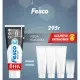 Зубна паста Fesco Charcoal Делікатне відбілювання 250 мл (4823098414056)