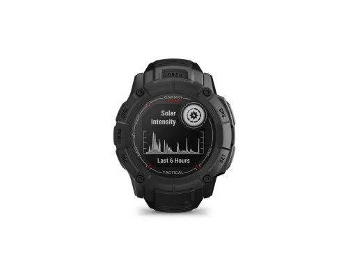 Смарт-часы Garmin Instinct 2X, Solar, Tactical Edition, Black, GPS (010-02805-03)