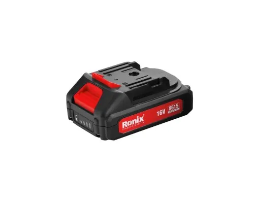 Шуруповерт Ronix акумуляторний 16В, 1.5Ah x 2 (8615)