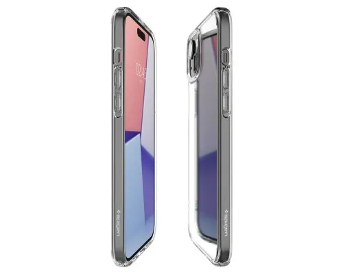 Чохол до мобільного телефона Spigen Apple iPhone 15 Crystal Hybrid Crystal Clear (ACS06483)