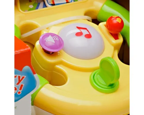 Развивающая игрушка Kiddi Smart на присоске – Умный руль (украинский) (063420)