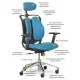 Офісне крісло Mealux Testa Duo Blue (Y-552 KBL Duo)