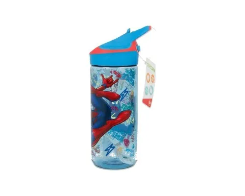 Поильник-непроливайка Stor Marvel - Spiderman Graffiti, Tritan Premium Bottle 620 ml (Stor-37997)