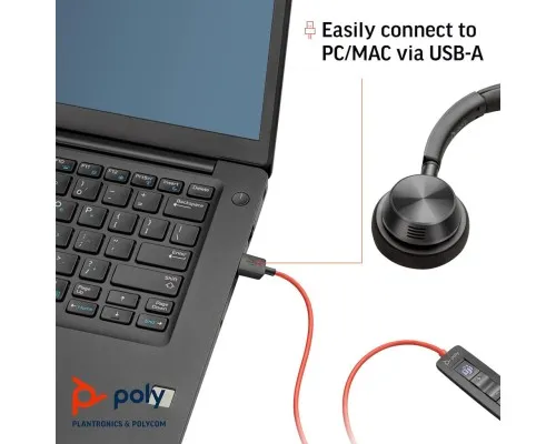 Наушники Poly Blackwire 3320-M USB-A/C (8X220AA)