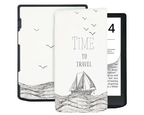 Чохол до електронної книги BeCover Smart Case PocketBook 629 Verse / 634 Verse Pro 6" Time To Travel (710982)