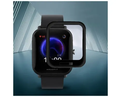 Пленка защитная BeCover Amazfit Bip U Pro Black (706054)