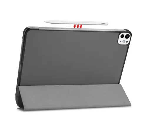 Чехол для планшета BeCover Smart Case Apple iPad Pro 11" M4 2024 Grey (711625)