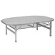 Туристический стол Bo-Camp Premium Oval 120x80 cm Grey (1404420)