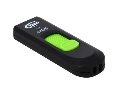 USB флеш накопитель Team 64GB C141 Green USB 2.0 (TC14164GG01)