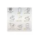 Скло захисне Armorstandart 3D PREMIUM Apple iPhone SE New/8/7 White (ARM49390)