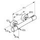 Термостатический смеситель KLUDI д/душа,хром (351000538)