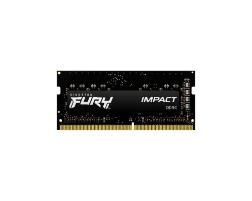 Модуль памяті для ноутбука SoDIMM DDR4 16GB (2x8GB) 3200 MHz Fury Impact Kingston Fury (ex.HyperX) (KF432S20IBK2/16)