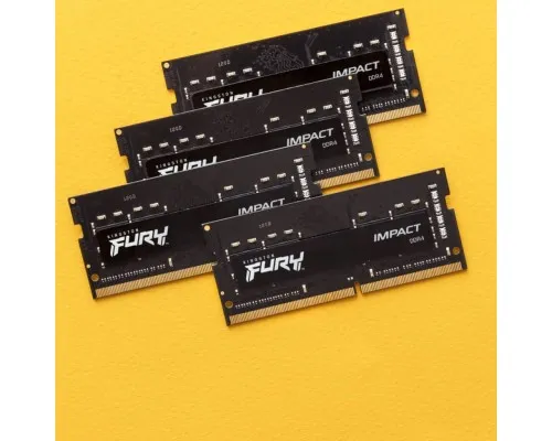 Модуль памяті для ноутбука SoDIMM DDR4 16GB (2x8GB) 3200 MHz Fury Impact Kingston Fury (ex.HyperX) (KF432S20IBK2/16)