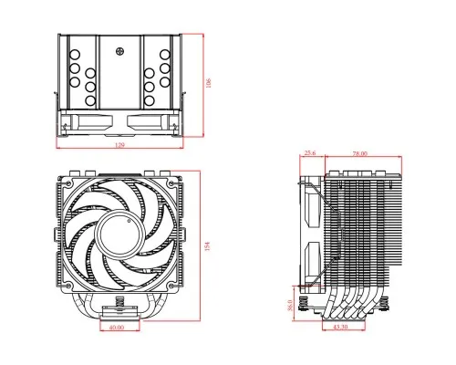 Кулер для процессора ID-Cooling SE-226-XT ARGB