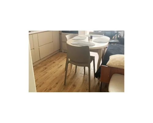 Кухонний стілець PAPATYA Joy-S тепло-сірий (4783)