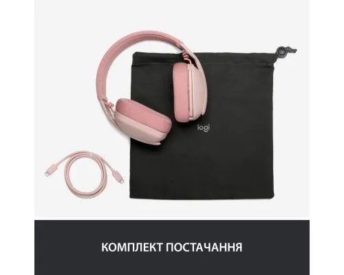 Наушники Logitech Zone Vibe 100 Wireless Rose (981-001224)