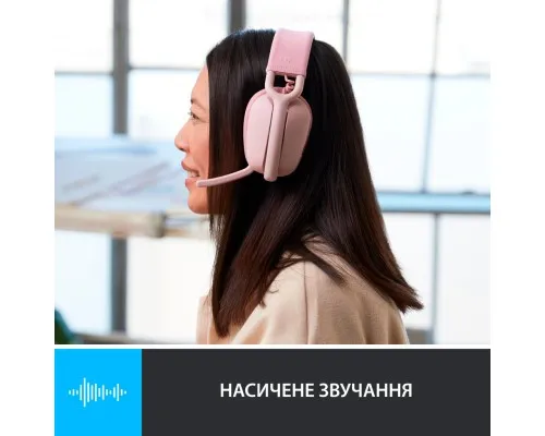 Наушники Logitech Zone Vibe 100 Wireless Rose (981-001224)