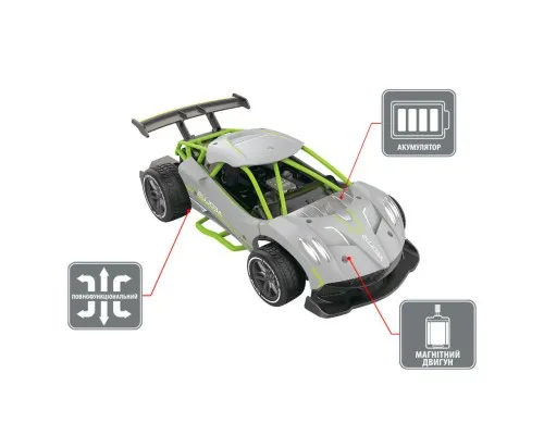 Радіокерована іграшка Sulong Toys Speed racing drift – Aeolus (сірий, 1:16) (SL-284RHG)