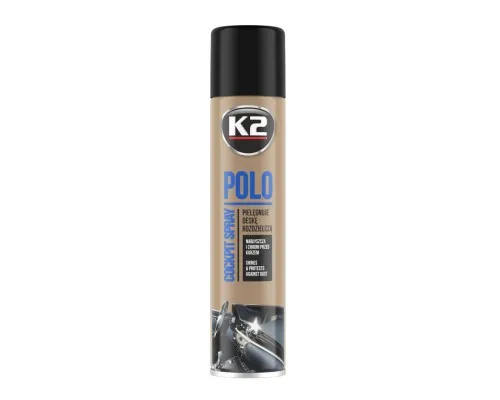 Автополіроль K2 POLO COCKPIT 300ml нове авто (K403FA)