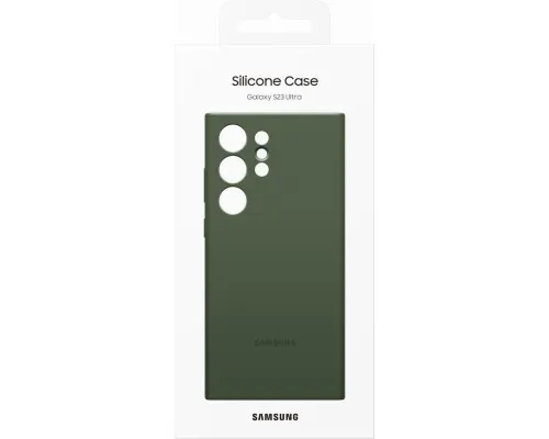 Чохол до мобільного телефона Samsung Galaxy S23 Ultra Silicone Case Khaki (EF-PS918TGEGRU)