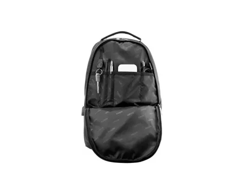 Рюкзак шкільний Optima 17.5 Techno унісекс 0.7 кг 16-25 л Коричневий з виділеними елементами (O96910-01)