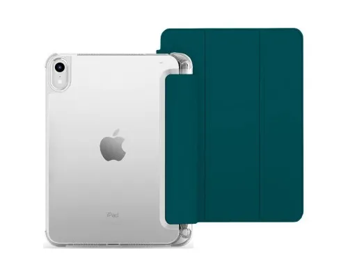 Чехол для планшета BeCover TPU Edge mount Apple Pencil Apple iPad 10.9 2022 Dark Green (708482)
