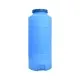 Ємність для води Пласт Бак вертикальна харчова 300 л вузька синя (12431)