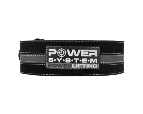 Атлетический пояс Power System Power Lifting PS-3800 Black/Grey Line M (PS-3800_M_Black_Grey)