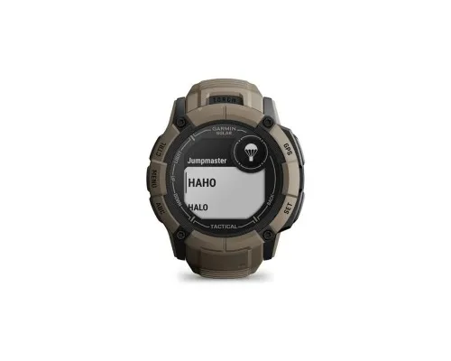 Смарт-годинник Garmin Instinct 2X, Solar, Tactical Edition, Coyote Tan, GPS (010-02805-02)