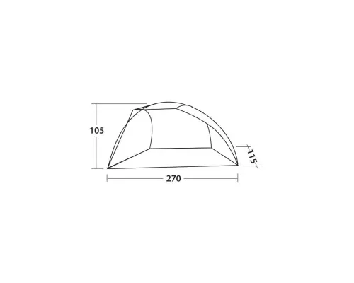 Палатка Easy Camp Beach Grey/Sand 120429 (929589)