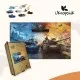 Пазл Ukropchik деревянный World of Tanks size - M в коробке с набором-рамкой (World of Tanks A4)