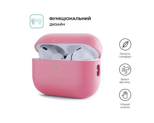 Чохол для навушників Armorstandart Silicone Case для Apple Airpods Pro 2 Pink (ARM64534)