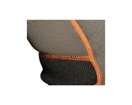 Фіксатор коліна MadMax MFA-297 Knee Support with Patella Stabilizer Dark Grey/Orange XL (MFA-297_XL)