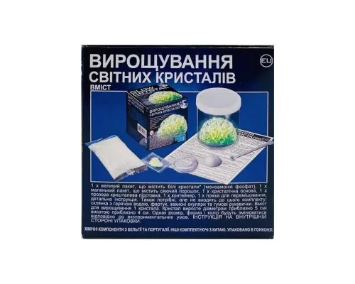 Набір для експериментів 4М Набір для вирощування світних кристалів (00-03918/EU/ML)