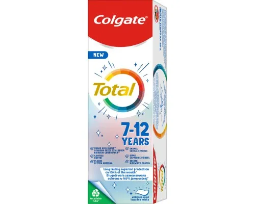 Дитяча зубна паста Colgate Total kids 7-12 років 50 мл (8718951433120)