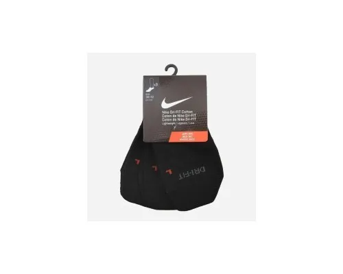 Шкарпетки Nike 3ppk Dri Fit Lightweight SX4846-001 34-38 р 3 пари Чорні (883412091381)