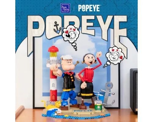 Конструктор Pantasy Popeye Папай з Оливою (86401)