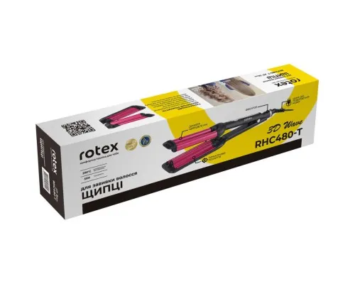 Плойка Rotex RHC480-T 3D Wave