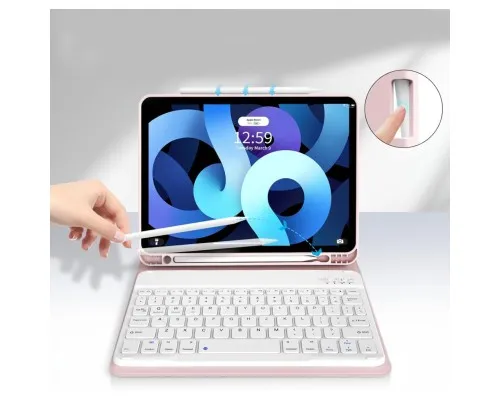 Чехол для планшета BeCover Keyboard Apple iPad Air 11" M2 2024 Pink (711398)