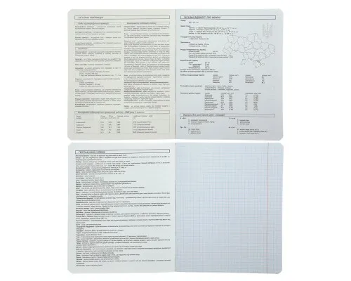 Тетрадь ZiBi предметная GRADIENT 48 листов клетка, география (ZB.1702-04)