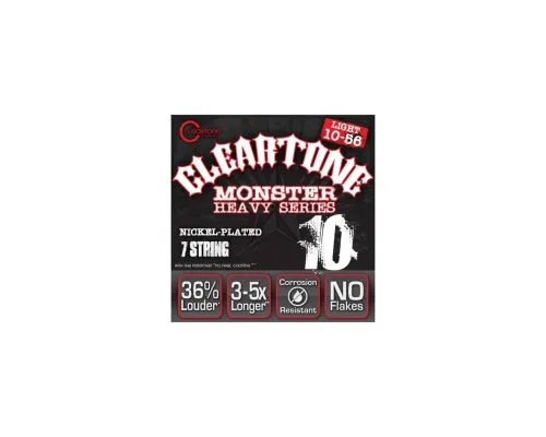 Струни для гітари Cleartone Electric Heavy Seires Light 7 (10-56) (9410-7)