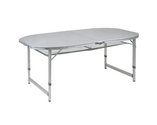 Туристичний стіл Bo-Camp Premium Oval 150x80 cm Grey (1404405)