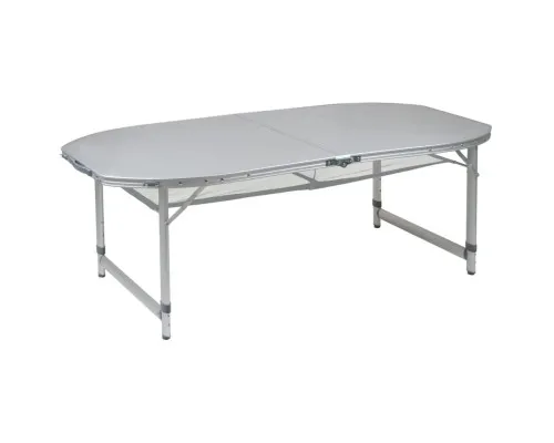 Туристичний стіл Bo-Camp Premium Oval 150x80 cm Grey (1404405)