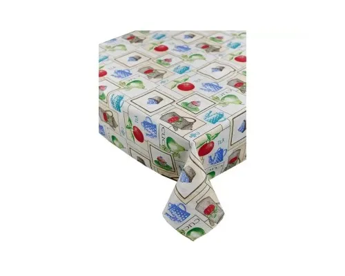 Скатертина Прованс CUPCAKE blue 180х136 (035621)