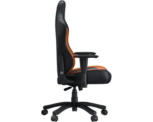 Кресло игровое Anda Seat Luna Color PVC Size L Black/Orange (AD18-48-BO-PV)