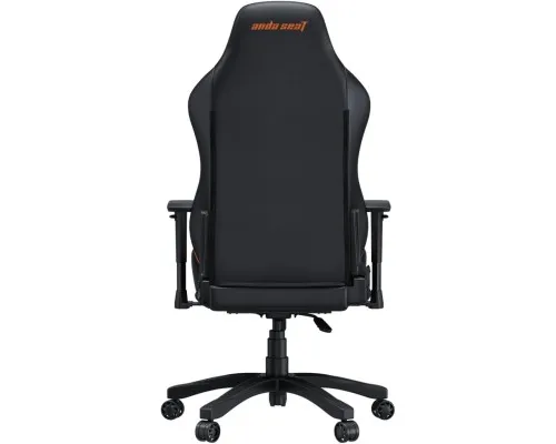 Кресло игровое Anda Seat Luna Color PVC Size L Black/Orange (AD18-48-BO-PV)