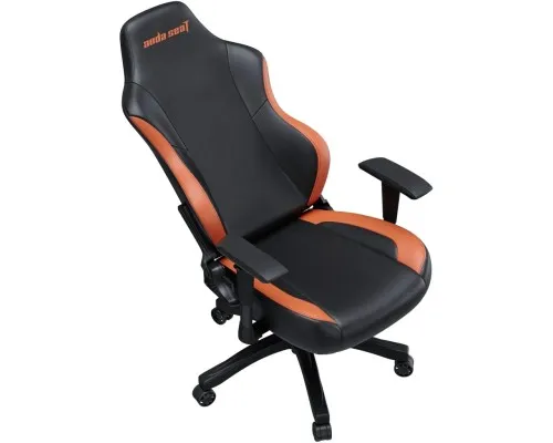 Кресло игровое Anda Seat Luna Color PVC Size L Black/Orange (AD18-48-BO-PV)